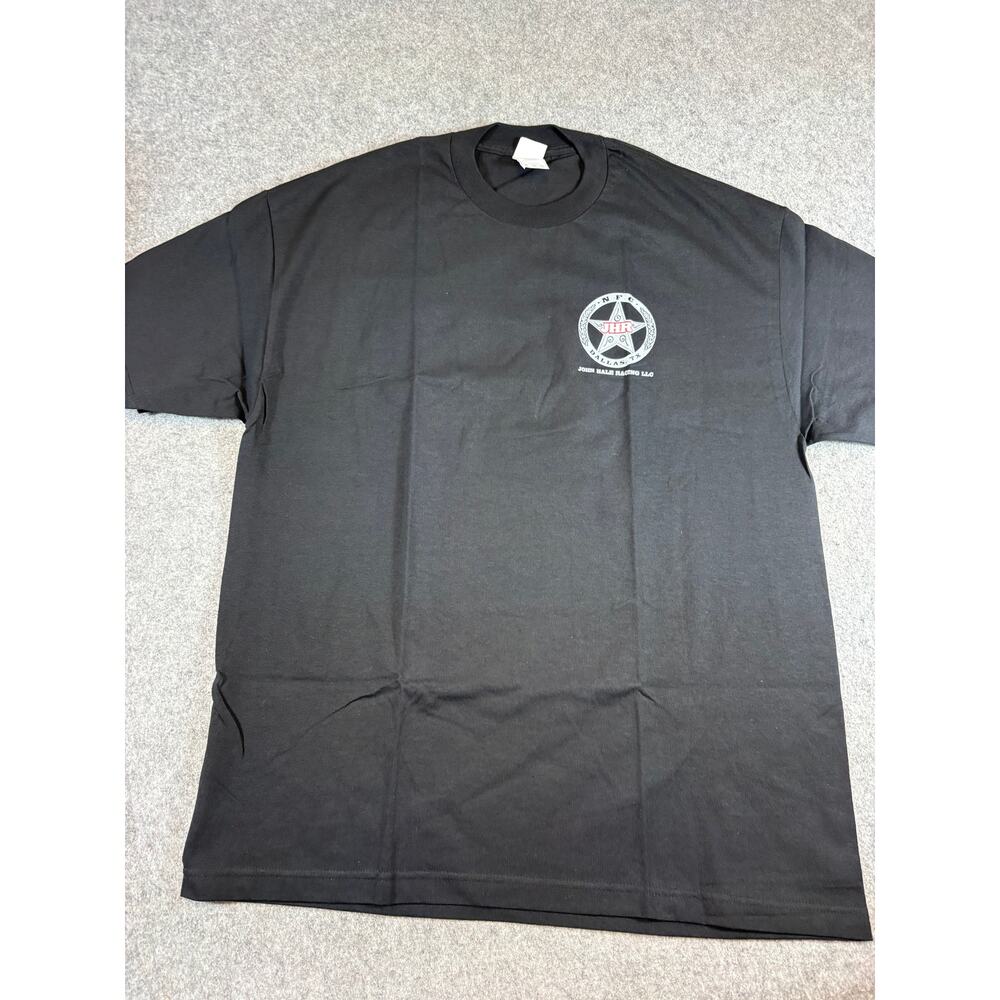 JHR John Hale Racing Shirt Mens Black Short Sleeve Tee Streetwear Minimalist XL